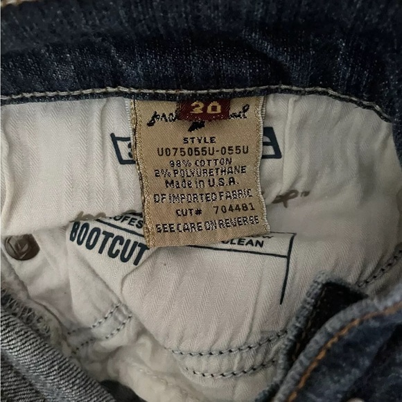 7 For All Mankind Bootcut Medium Wash Denim Jeans Size 30 - Picture 5 of 8